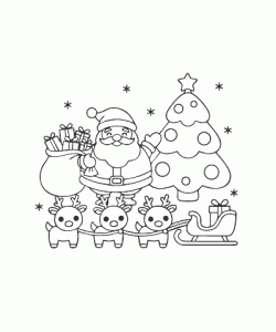 Ausmalbild-Weihnachten-086