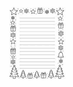 Ausmalbild Weihnachten 093