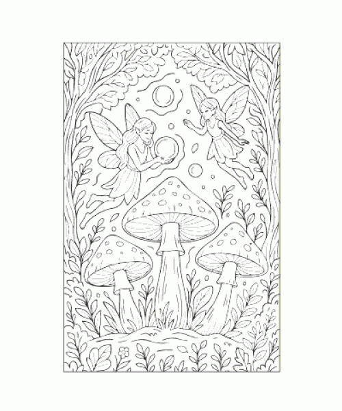 Ausmalbild Zauberei 013