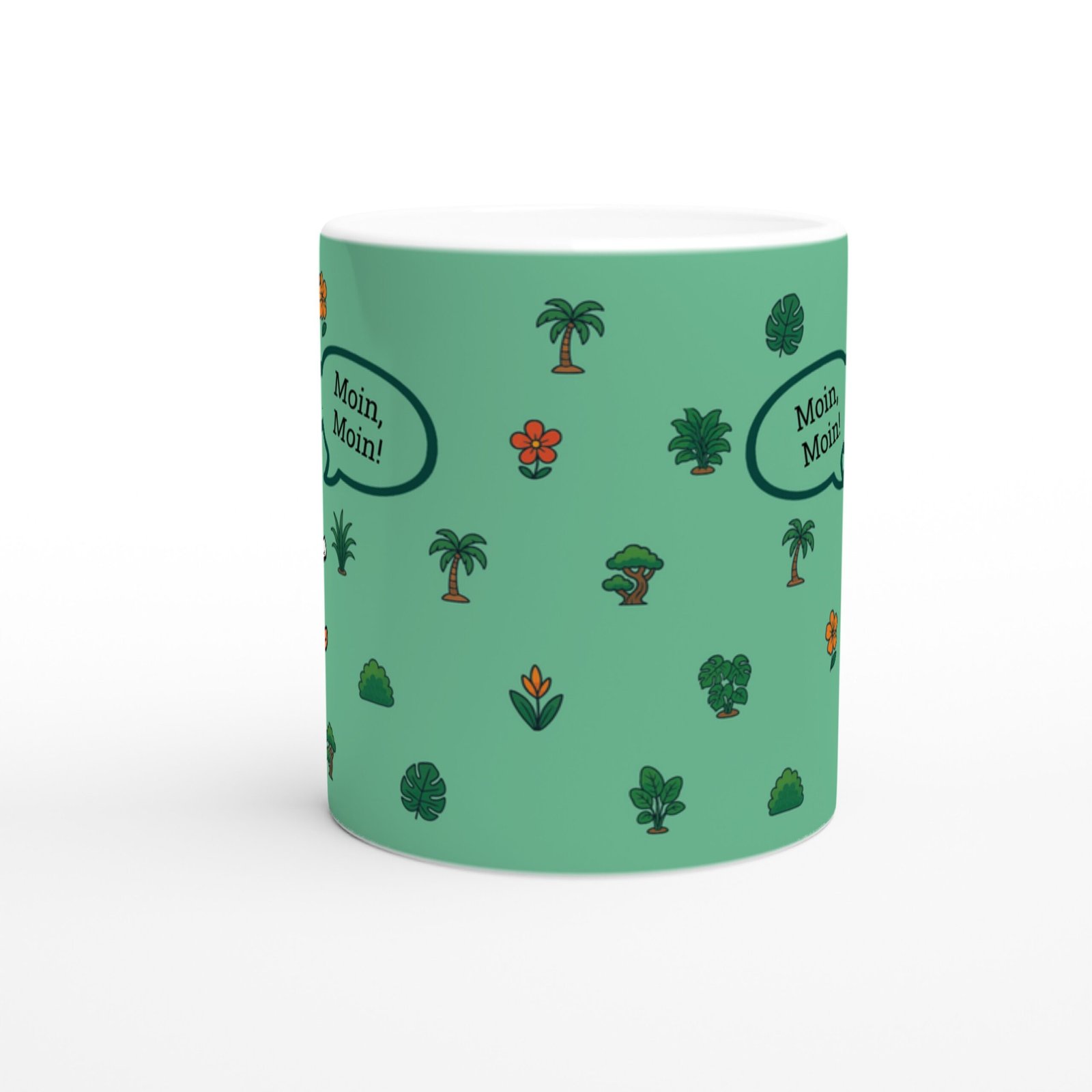 Tasse Cooles Einhorn Moin Moin – Bild 3