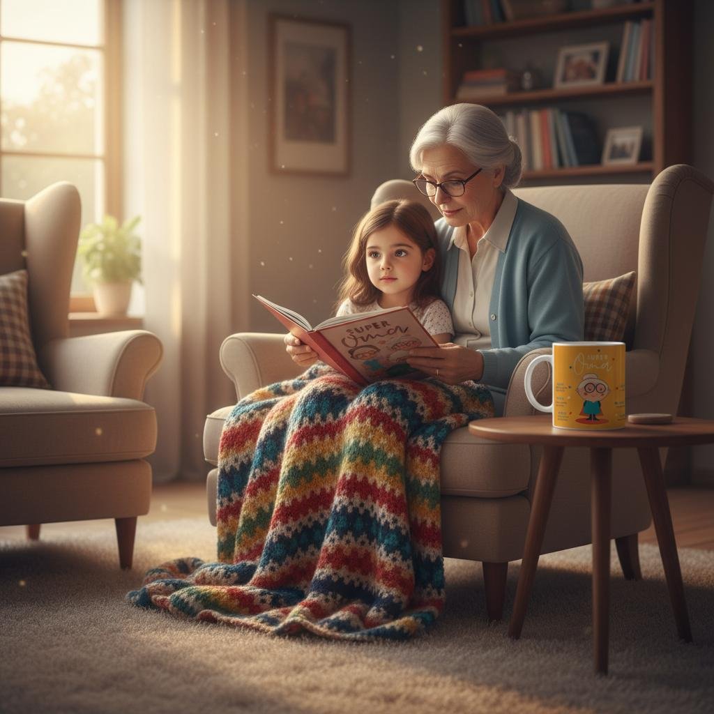 Tasse Super Oma – Die Heldin des Alltags auf einer Tasse 💖 – Bild 5