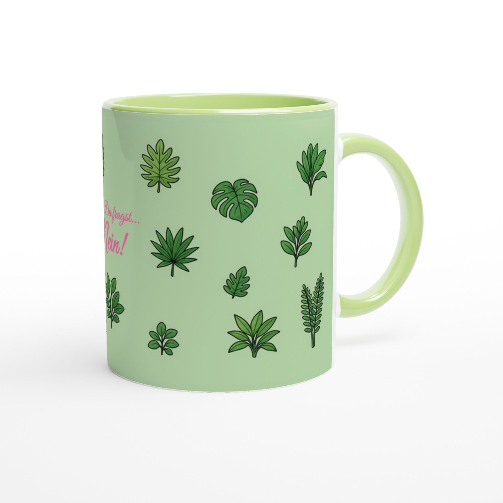 Tasse mit Spruch „Bevor Du fragst: Nein!“ – Bild 4