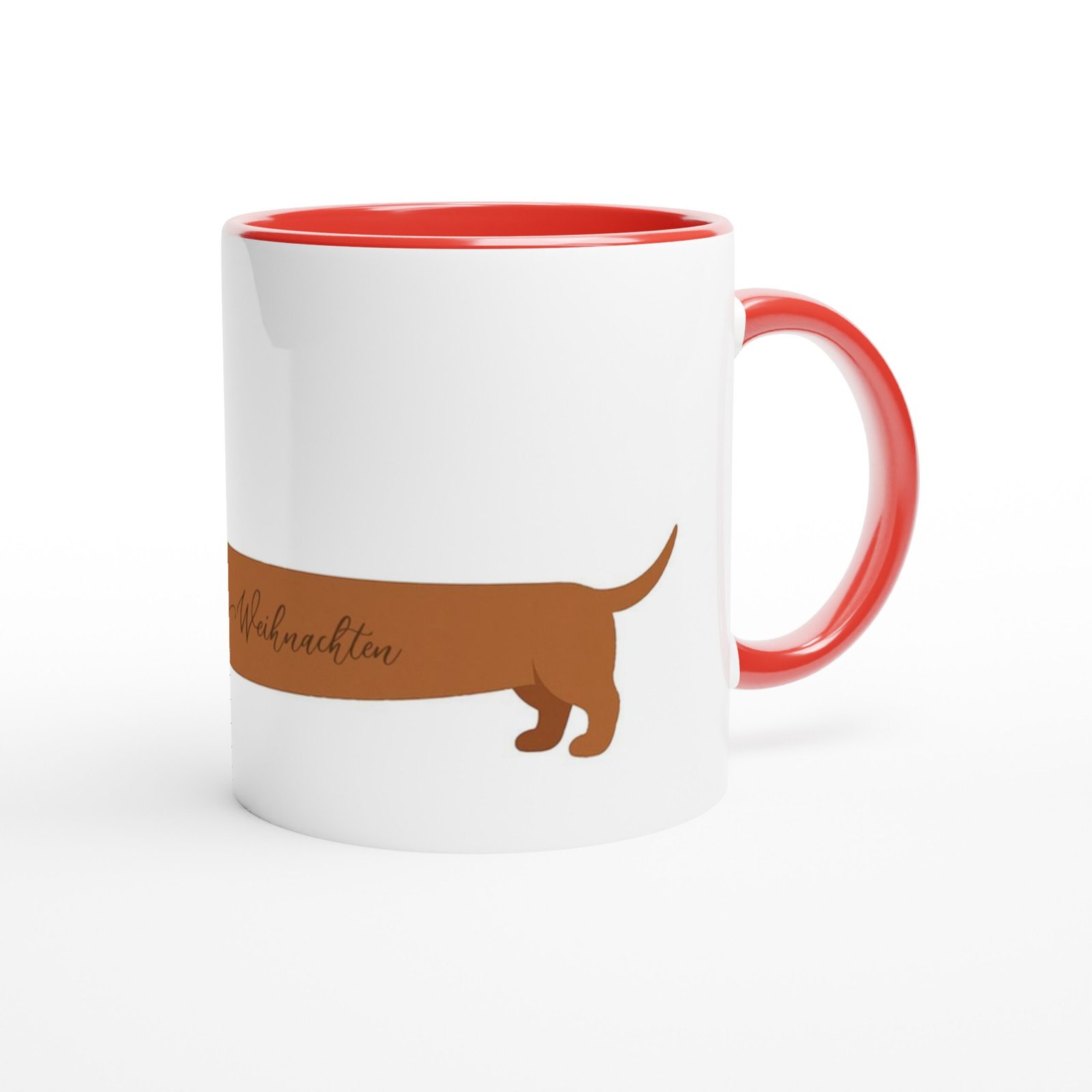 Tasse Dackel Frohe Weihnachten – Bild 2